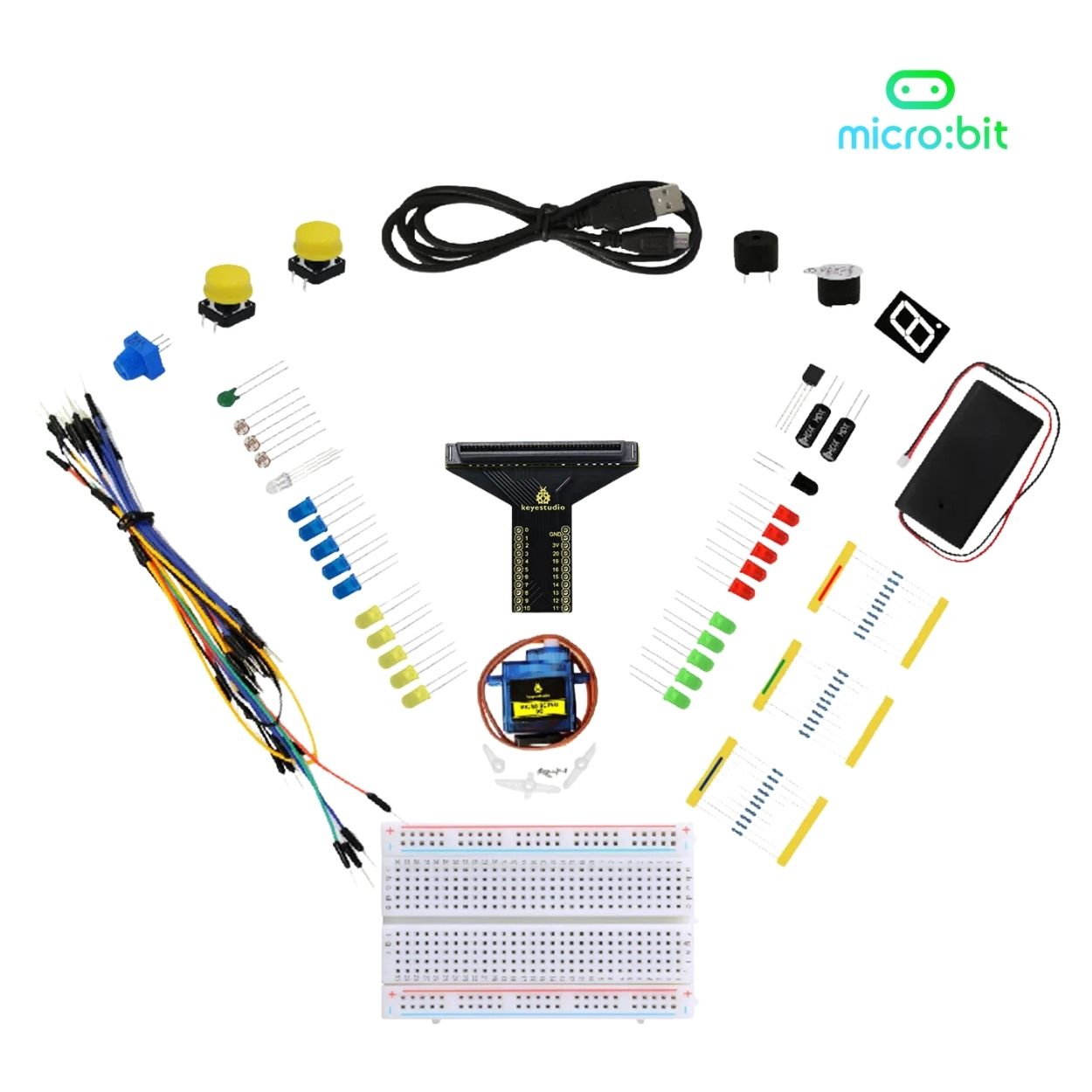 Kit de Electrónica Principiante para BBC micro:bit