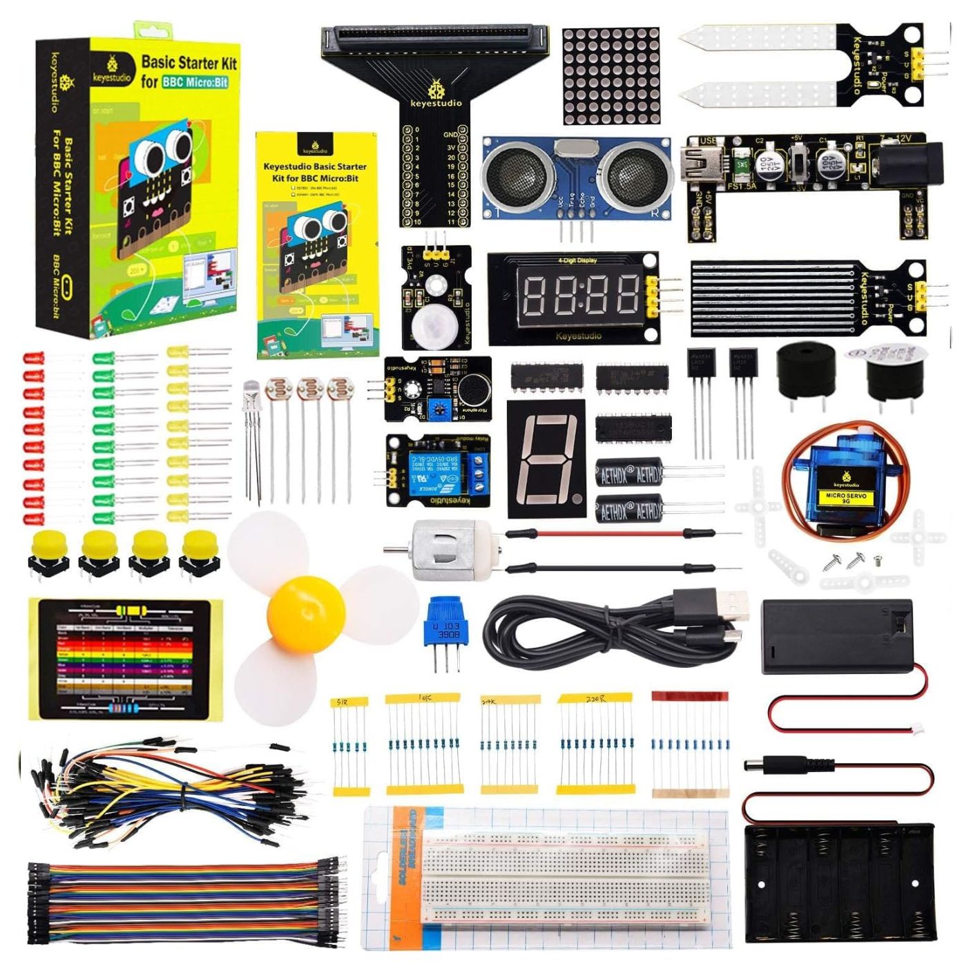 Kit de Electrónica Básico para micro:bit