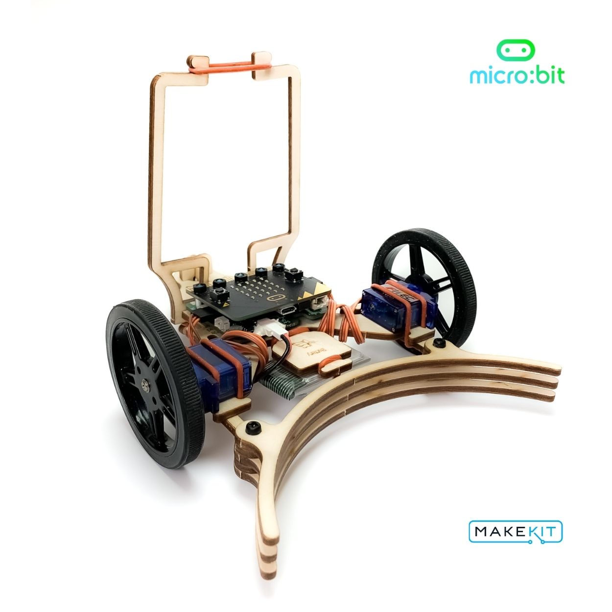 Wheel:Bit – Construye y programa un auto desde 0 con micro:bit
