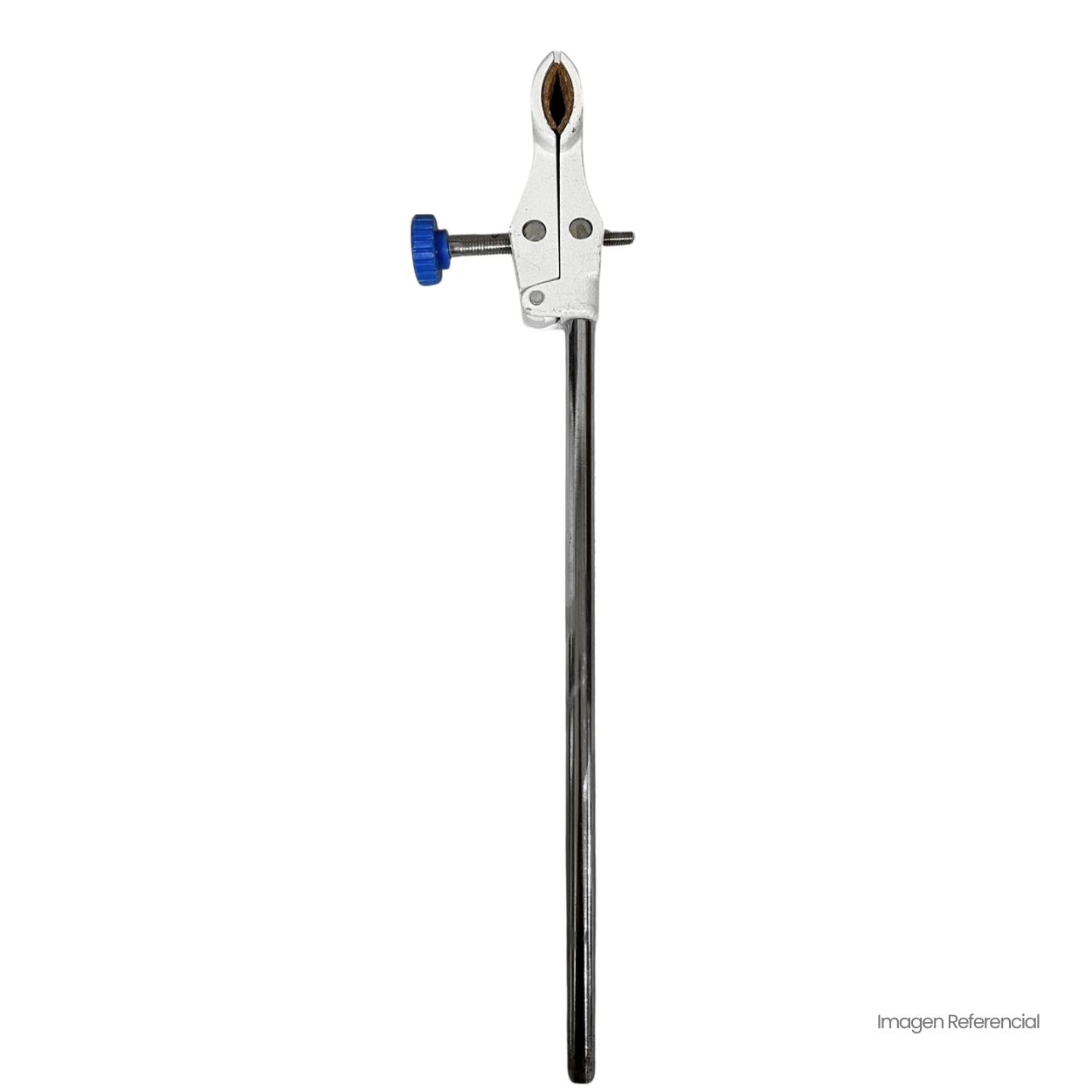 Pinza para matraz s/nuez (con corcho)