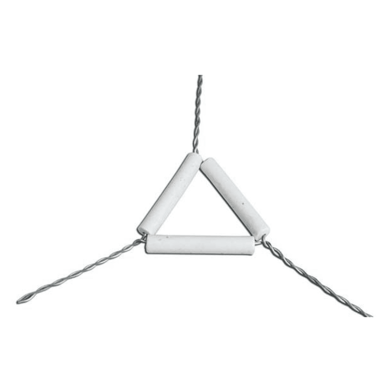 Triangulo De Porcelana 4 cm