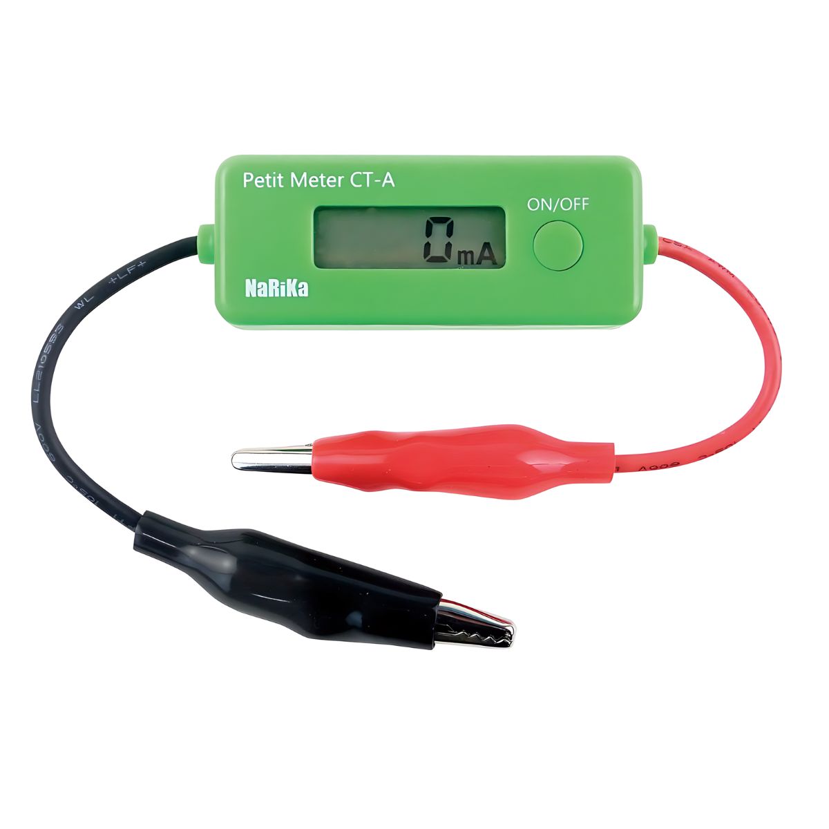Mini Amperímetro Digital con Cable caimán – narika®