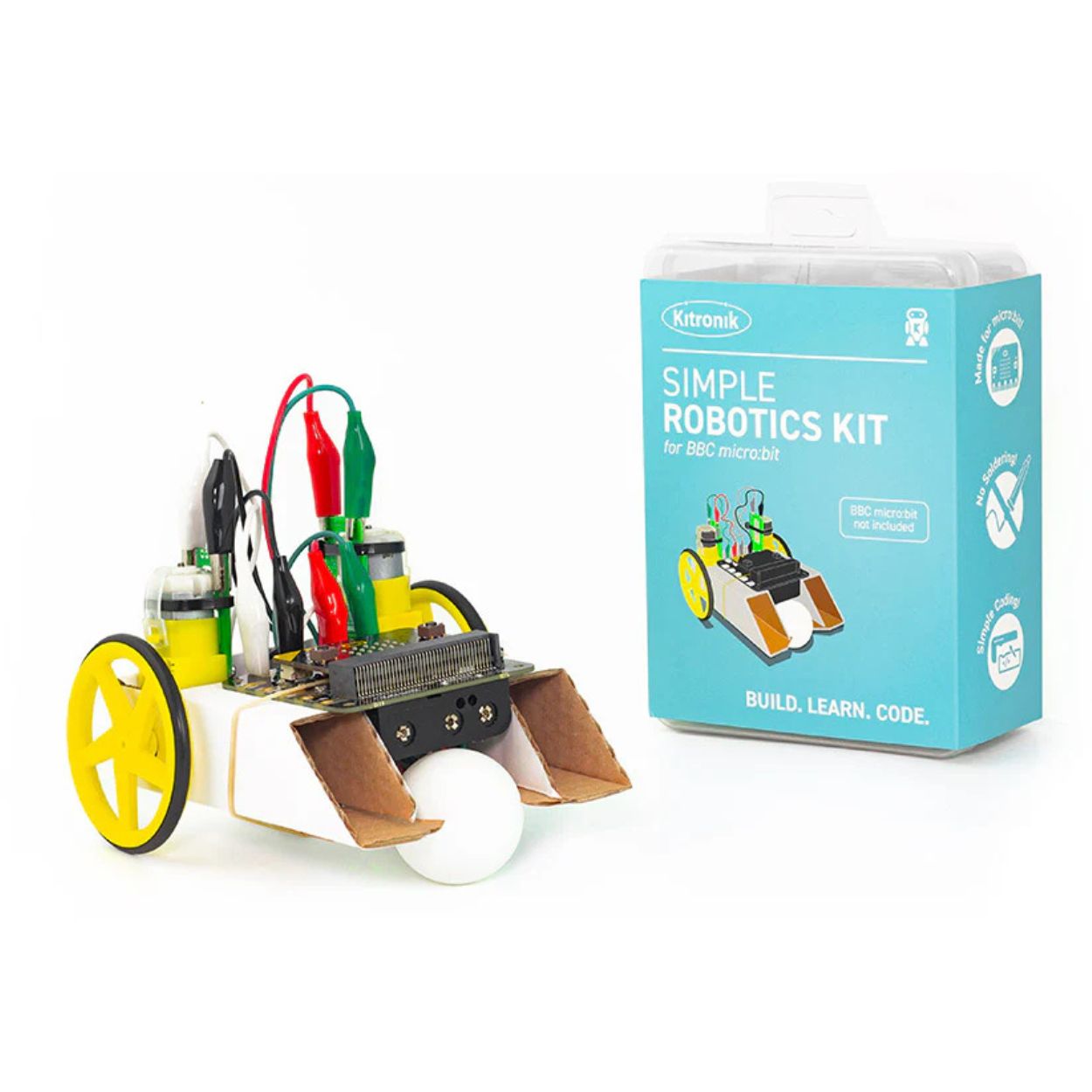 Kit de Robótica Simple Kitronik para BBC micro:bit