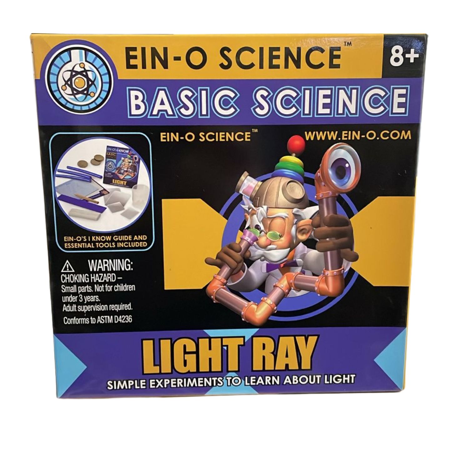 Rayos de Luz – Experimentos Científicos Básicos de Ein-O Science