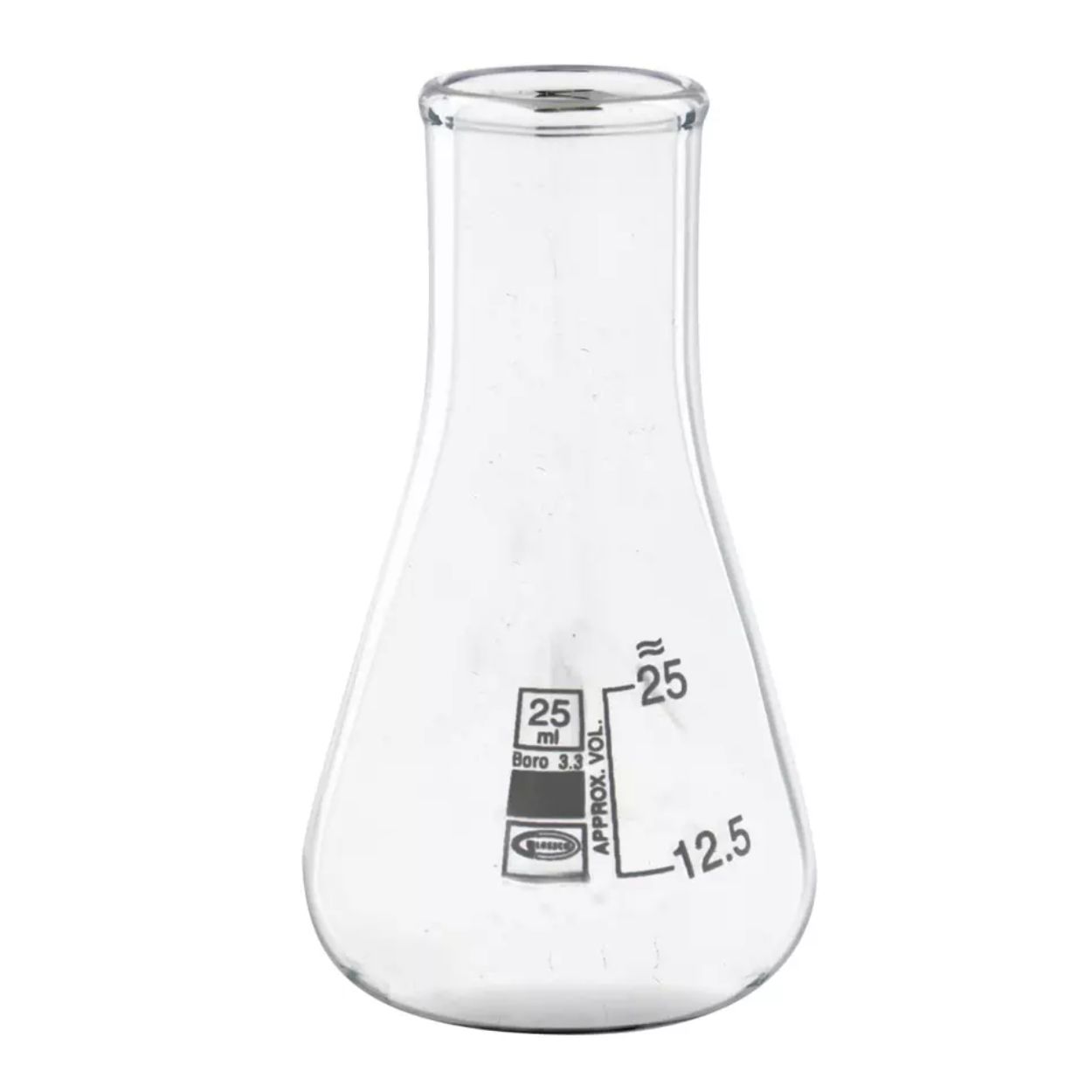 Matraz aforado clase a 25Ml